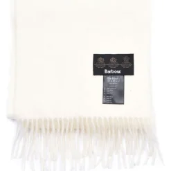 Scarves|Dr. Martens Barbour Women's Lambswool Woven Scarf - Cream