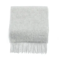 Scarves|Barbour Women's Lambswool Woven Scarf - Light Grey