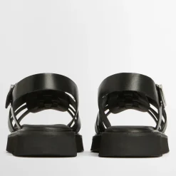 Sandals & Slides|Sandals|Ganni Barbour Women's Otterburn Leather Fisherman Sandals