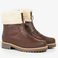 Boots|Barbour Women's Rowen Leather Boots - UK 3
