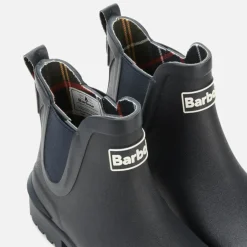Boots|Hunter Barbour Women's Wilton Chelsea Wellies - Navy - UK 3