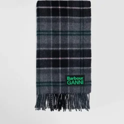 Scarves|Ganni Barbour x Lamsbwool Tartan Scarf