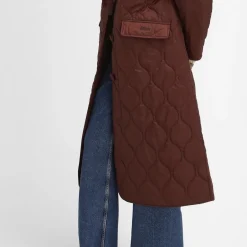 Jackets|Coats|Barbour x The Edit by Alexa Chung Amy Quilted Jacket - UK 10