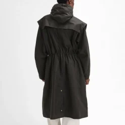 Jackets|Coats|Ganni Barbour x The Edit by Alexa Chung Liam Waxed Cotton Jacket - UK 10