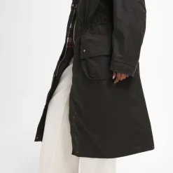 Jackets|Coats|Ganni Barbour x The Edit by Alexa Chung Liam Waxed Cotton Jacket - UK 10