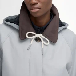 Jackets|Coats|Self-Portrait Barbour x The Edit by Alexa Chung Natalie Waxed Trench Coat - UK 12