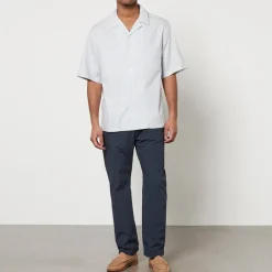 Shirts|Shirts|NN.07 Barena Venezia Solana Striped Cotton Shirt - IT 46/S