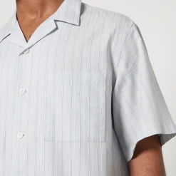 Shirts|Shirts|NN.07 Barena Venezia Solana Striped Cotton Shirt - IT 46/S