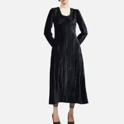 Dresses|Dresses|Dr. Martens Batsheva Kavita Shirred Velvet Dress - US 6/UK 10
