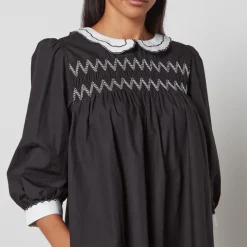 Dresses|Dresses|Batsheva Pauline Cotton-Poplin Mini Dress - US 4/UK 8