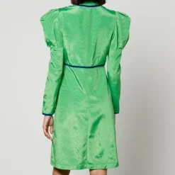 Dresses|Dresses|Cras Batsheva Tate Cotton-Blend Moiré Mini Dress - US 4/UK 8