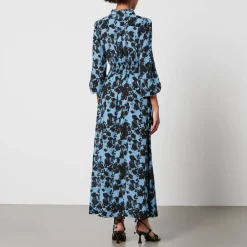 Dresses|Dresses|Baum Und Pferdgarten Amber Floral-Print Georgette Midi Dress - EU 34/UK 6