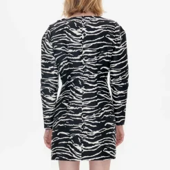 Dresses|Dresses|Dr. Martens Baum Und Pferdgarten Amelie Zebra-Print Mini Dress - EU 38/UK 10