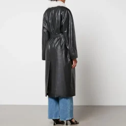 Jackets|Coats|Dr. Martens Baum Und Pferdgarten Delize Faux Leather Coat - EU 36/UK 8