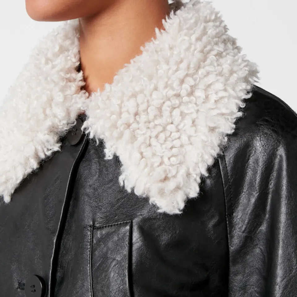 Jackets|Coats|Dr. Martens Baum Und Pferdgarten Delize Faux Leather Coat - EU 36/UK 8