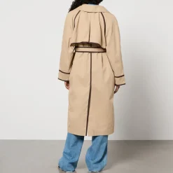 Jackets|Coats|Dr. Martens Baum Und Pferdgarten Deona Cotton-Gabardine Trench Coat - EU 42/UK 14