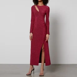 Dresses|Dresses|RIXO Baum und Pferdgarten Jilliane Lurex Midi Dress - XS
