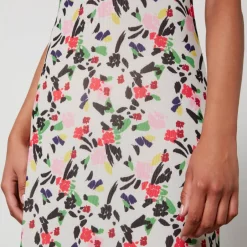 Dresses|Dresses|Polo Ralph Lauren Baum und Pferdgarten Jolea Floral-Print Crepe Dress - S