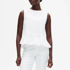 T-Shirts And Tops|Shirts And Blouses|Isabel Marant Baum und Pferdgarten Madinel Denim Top - EU 36/UK 8