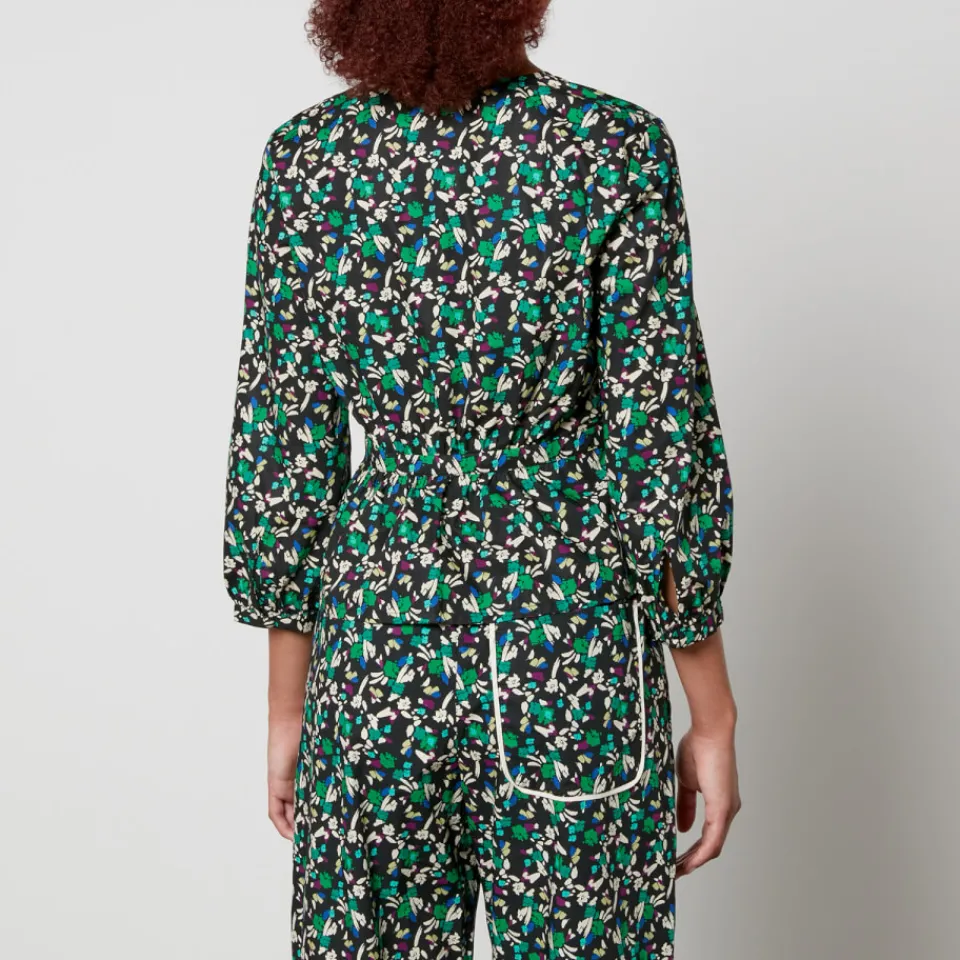 T-Shirts And Tops|Dr. Martens Baum und Pferdgarten Mayzie Floral-Print Organic Cotton Top - EU 34/UK 6