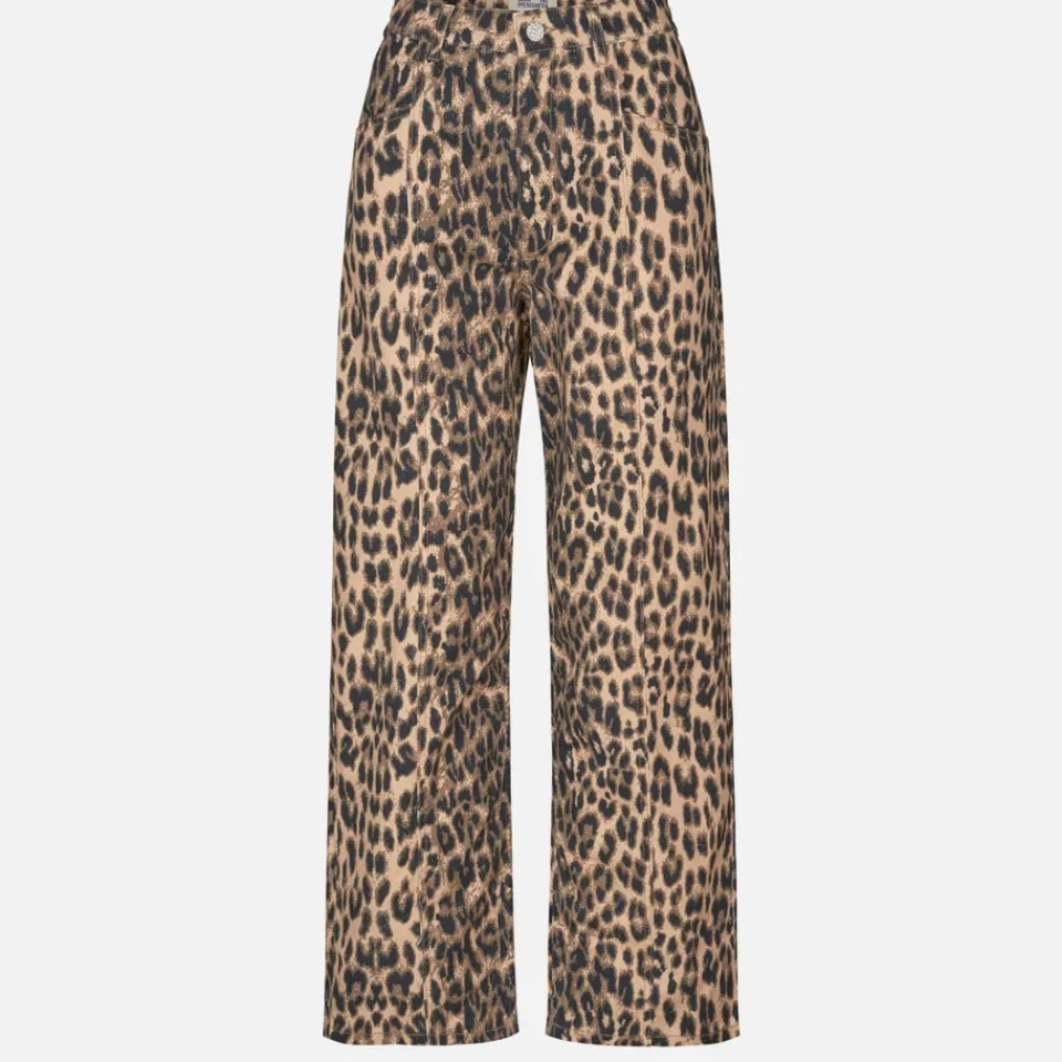 Jeans|Veja Baum Und Pferdgarten Nara Leopard-Print Denim Jeans - EU 34/ UK6