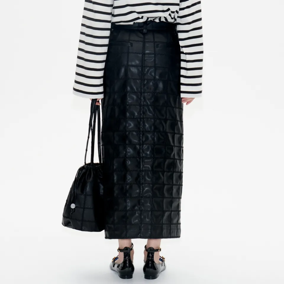 Skirts|Skirts|Dr. Martens Baum Und Pferdgarten Sascha Faux Leather Skirt - EU 38/UK 10