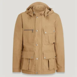 Jackets|Coats|Belstaff Centenary Coated Hexgonal Ripstop Field Jacket - IT 48/M