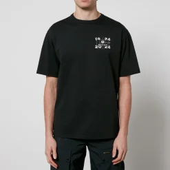 T-Shirts|T-Shirts|Belstaff Centenary Double Logo Cotton-Jersey T-Shirt - M