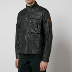 Jackets|Coats|Dr. Martens Belstaff Centenary Racer Waxed Cotton-Blend Jacket - IT 46/S
