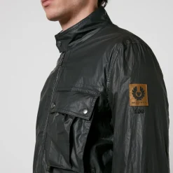 Jackets|Coats|Dr. Martens Belstaff Centenary Racer Waxed Cotton-Blend Jacket - IT 46/S