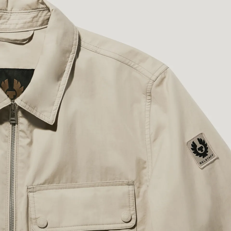 Sweatshirts|Polo Ralph Lauren Belstaff Drome Cotton-Blend Gabardine Overshirt - S