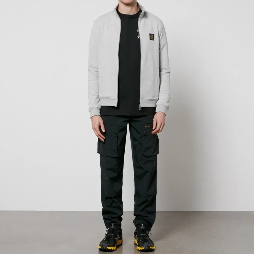 Sweatshirts|Belstaff Loopback Cotton-Jersey Sweatshirt - M