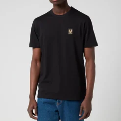T-Shirts|T-Shirts|Belstaff Patch Cotton-Jersey T-Shirt - S