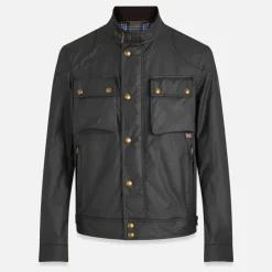 Jackets|Coats|Dr. Martens Belstaff Racemaster Waxed Cotton Jacket - IT 46/S