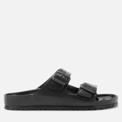 Sandals & Slides|Sandals|Veja Birkenstock Men's Arizona Eva Double Strap Sandals - Black - UK 7.5