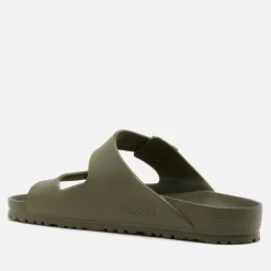 Sandals & Slides|Sandals|Birkenstock Men's Arizona Eva Double Strap Sandals - Khaki - UK 7.5