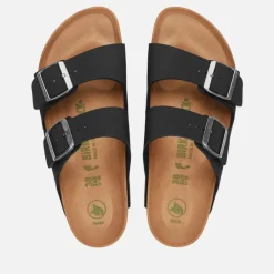 Sandals & Slides|Sandals|Birkenstock Men's Arizona Vegan Double Strap Sandals - Black - EU 44/UK 9.5