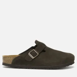 Loungewear|Birkenstock Men's Boston Suede Mules - EU 41/UK 7.5