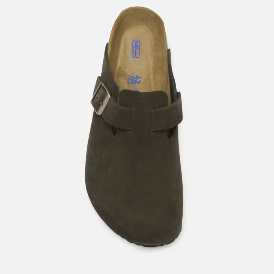 Loungewear|Birkenstock Men's Boston Suede Mules - EU 41/UK 7.5