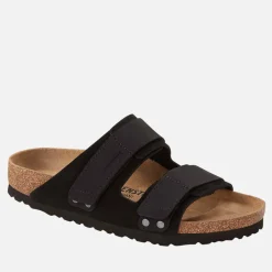 Sandals & Slides|Sandals|Dr. Martens Birkenstock Men's Uji Suede Double Strap Sandals - UK 11.5