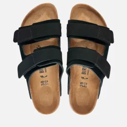 Sandals & Slides|Sandals|Dr. Martens Birkenstock Men's Uji Suede Double Strap Sandals - UK 11.5