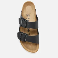 Sandals & Slides|Sandals|Dr. Martens Birkenstock Women's Arizona Slim Fit Double Strap Sandals - Dark Brown