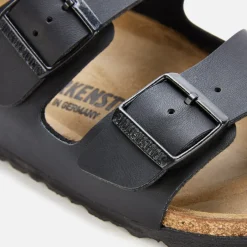 Sandals & Slides|Sandals|Dr. Martens Birkenstock Women's Arizona Slim Fit Double Strap Sandals - Dark Brown