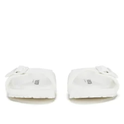 Flats|Birkenstock Women's Madrid Slim Fit Eva Single Strap Sandals - White - EU 37/UK 4.5