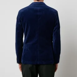 Jackets|Coats|Dr. Martens BOSS Black C-Hanry Stretch-Cotton Blazer - IT 48/M