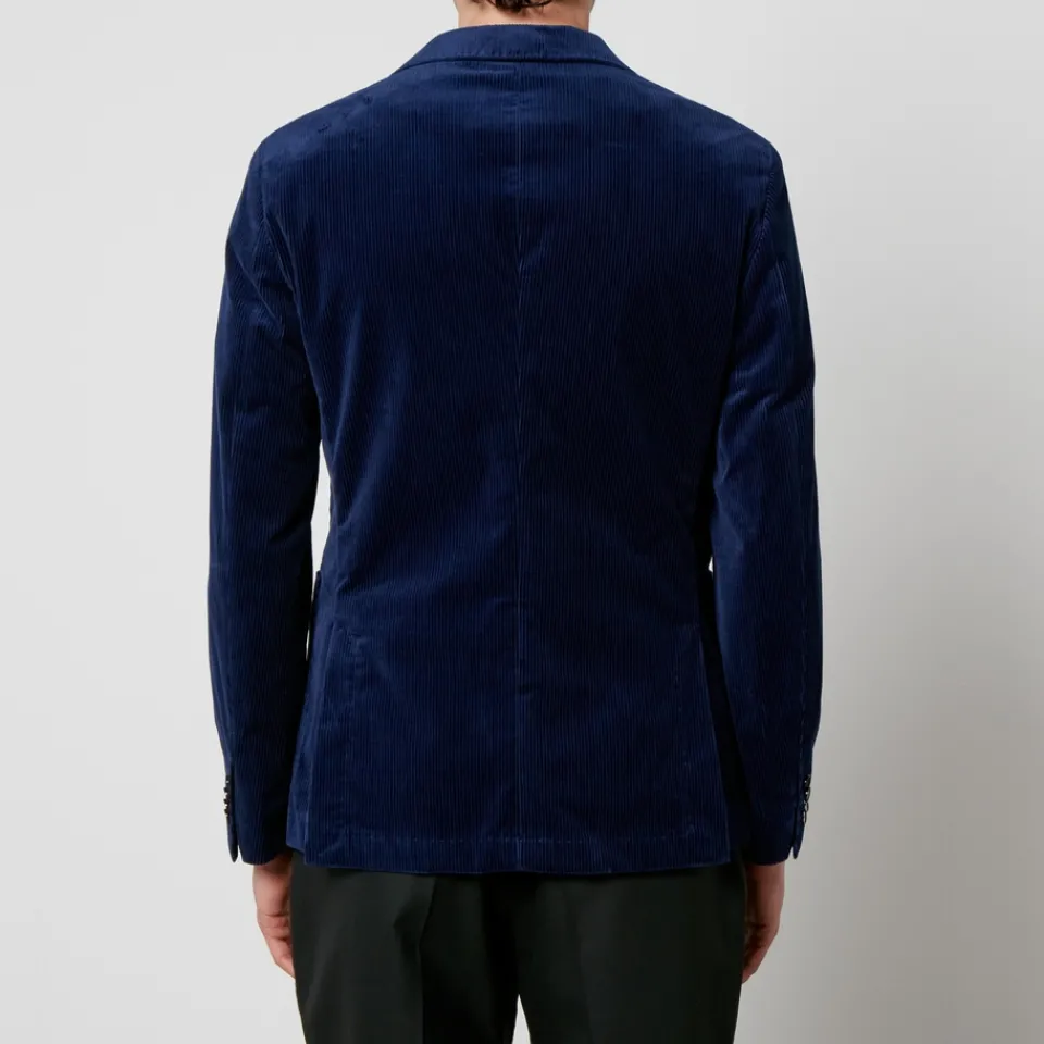 Jackets|Coats|Dr. Martens BOSS Black C-Hanry Stretch-Cotton Blazer - IT 48/M