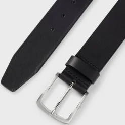 Belts|BOSS Black Joris Leather Belt - 90cm