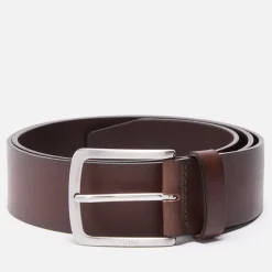 Belts|Maison Kitsuné BOSS Black Joris Leather Belt - 85cm