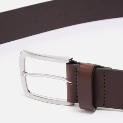 Belts|Maison Kitsuné BOSS Black Joris Leather Belt - 85cm