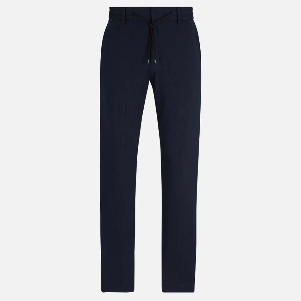 Trousers|Dr. Martens BOSS Black P-Genius Seersucker Trousers - XS